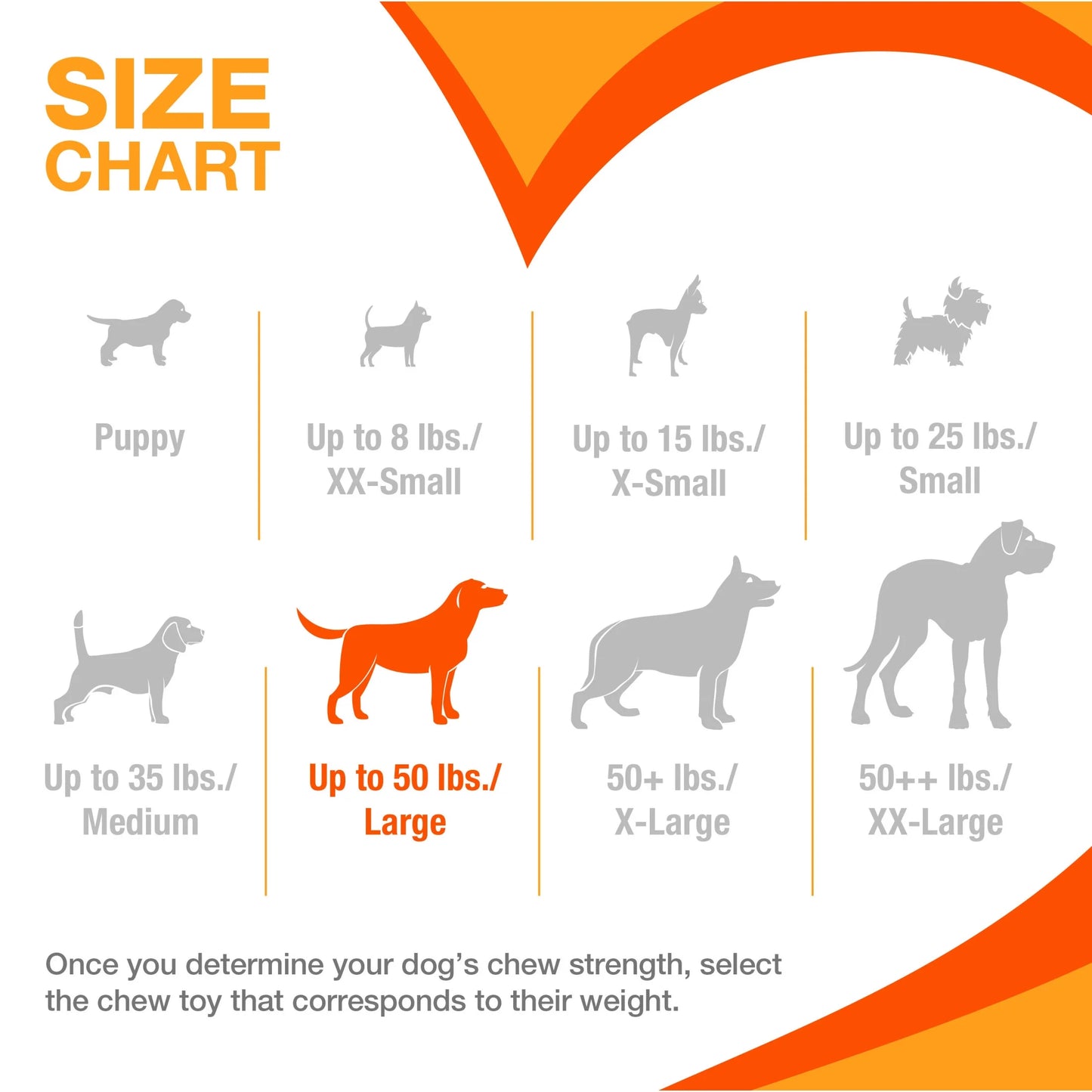 Flexi Chew Gumabone Original Bone Chew Toy Chicken Large (1 Count)