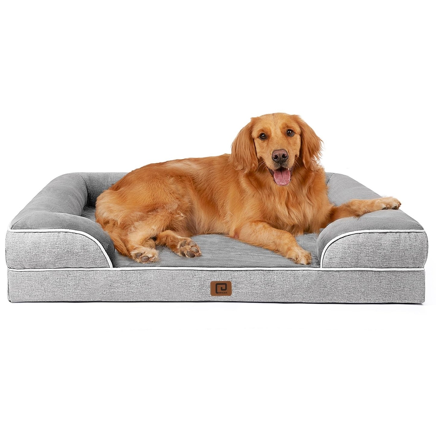 EHEYCIGA Orthopedic Dog Beds Large Sized Dog, Waterproof Memory Foam Pet Bed ...